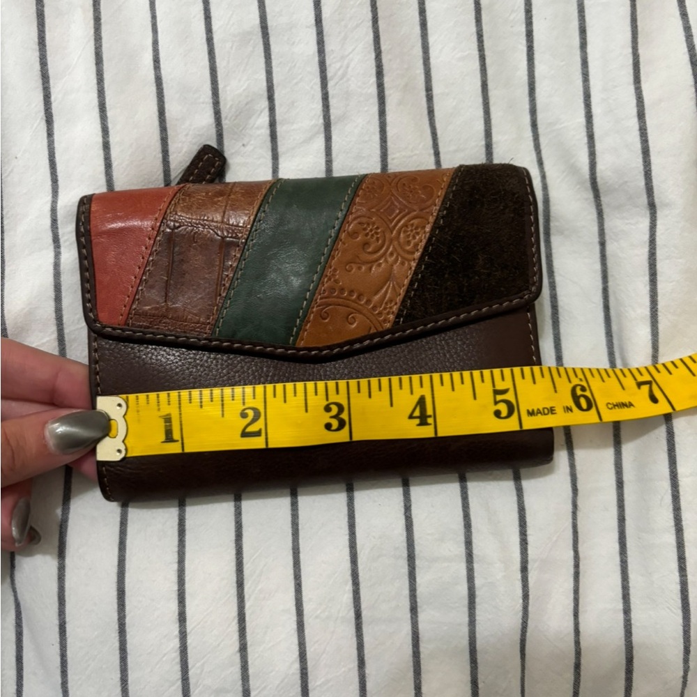 Fossil Multicolor Leather Wallet